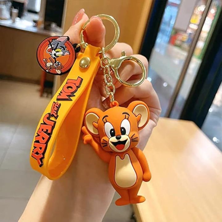 Combo%20of%20Cute%20Tom%20&%20Jerry%203D%20Keychain%20With%20Straps%20and%20Lock%20Keyring%20-%20Image%203