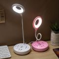3 in 1 LED Desk Lamp Socket with Usb Hole Universal po Plug Hole 2500W. 