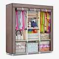 Foldable Frame Cabinet Storage Wardrobe. 