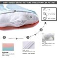 Pink Full Body Pillow With Washable Cotton Cover -Sleeping - Maternity Pillow For Pregnant Women. 