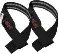 Usi Universal Weight Lifting Straps 733Ls With Rubber Grips. 