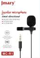 Jmary MC-R1 Lavalier Microphone Mic Clip On Kabel Jack 3.5 Vlog Zoom Recording. 