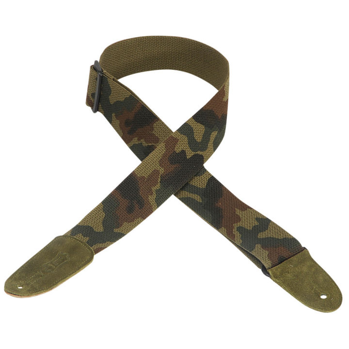 Levy's Leathers MC8-CAM Cotton Guitar Strap - Camo