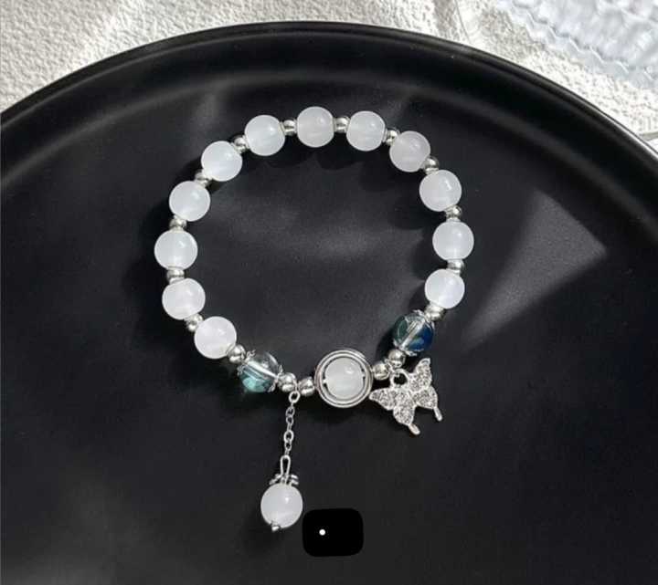 1%20Pcs%20Fashion%20Opal%20Beads%20Bracelets%20Crystal%20Butterfly%20Star%20Elastic%20Charm%20Bracelet%20for%20Women%20Jewelry%20Accessories%20-%20Image%202