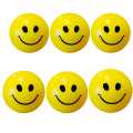 Stress Reliever Smiley Ball Squeeze Ball for Hand Strengthening Hand Grip Pack Of 4 Pieces - Stress Relieving Balls |. 