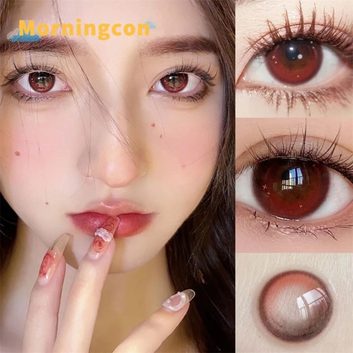 NATURAL%20CONTACT%20LENSES%20OF%20THE%20YEAR,%20SOFT%20COLOR%20PRESCRIPTION%20RED%20MORNINGCON%20MYOPIA%20CONTACT%20LENSES,%20EYE%20MAKEUP%20-%20Image%204