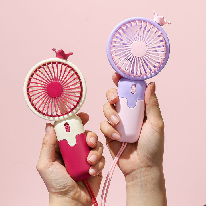 2024%20New%20Hat%20Mini%20Handheld%20Small%20Fan%20USB%20Charging%20Summer%20Cute%20Portable%20Portable%20Small%20Electric%20Fan%20-%20Image%204