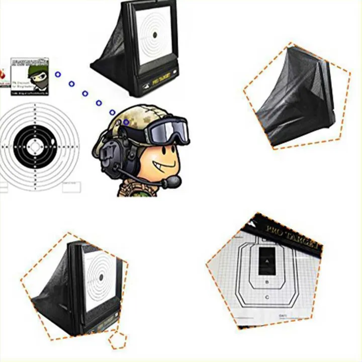 fasdaga%202X%20Outdoor%20Portable%20Targets%20for%20Reusable%20&%20Pellet%20with%20Trap%20Net%20Catcher%20-%20Image%204