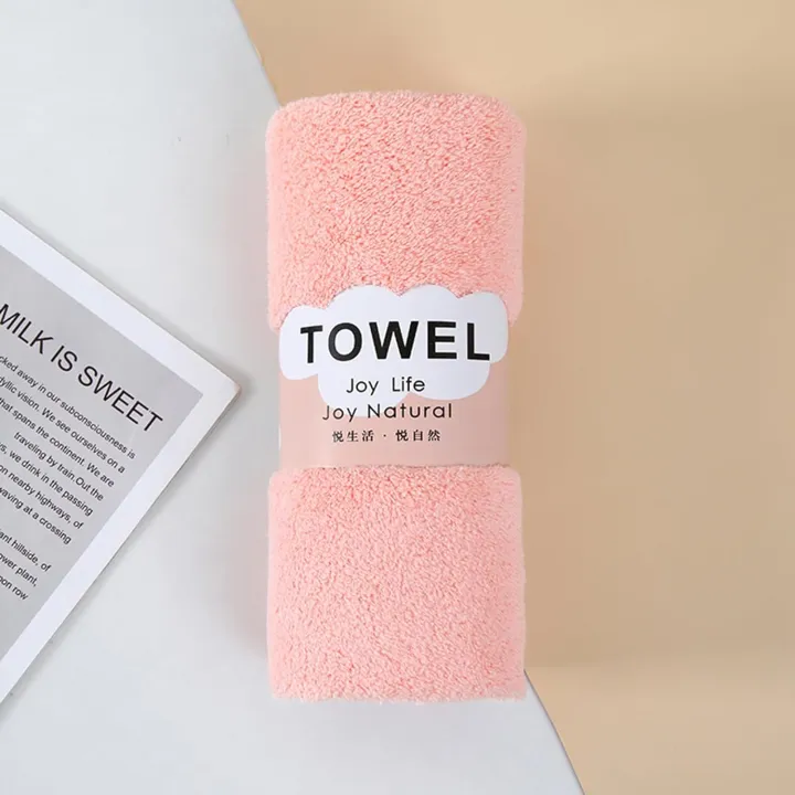 1%20Piece%20Coral%20Velvet%20Soft%20Face%20Hand%20Towels%20(35x75cm)%20Random%20Colour%20-%20Image%203