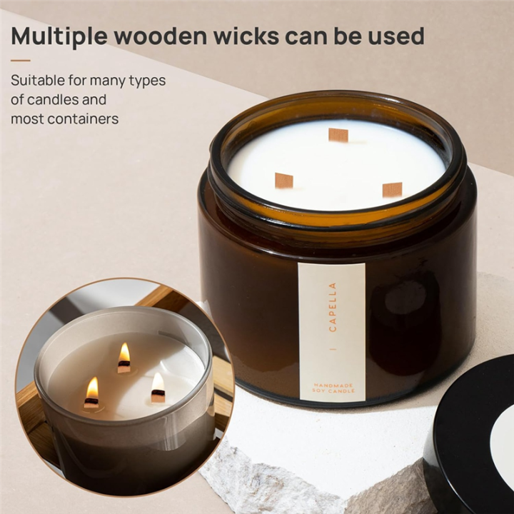 100%20Wooden%20Wicks%20for%20Candle%20Making,%20for%20Candle%20Making,%20Wooden%20Wicks+Metal%20Clips%20A%201Set%20-%20Image%202