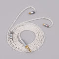 XINHS 8 Core Silver Plated Earphone Upgrade Cable MMCX 0.78mm 2Pin QDC TFZ HIFI Cable. 