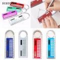 DISICHEN Original Solar Ruler Calculator Multifunctional Large Display Screen Stationery 3 in 1 10cm Length Solar Card Ruler for School. 