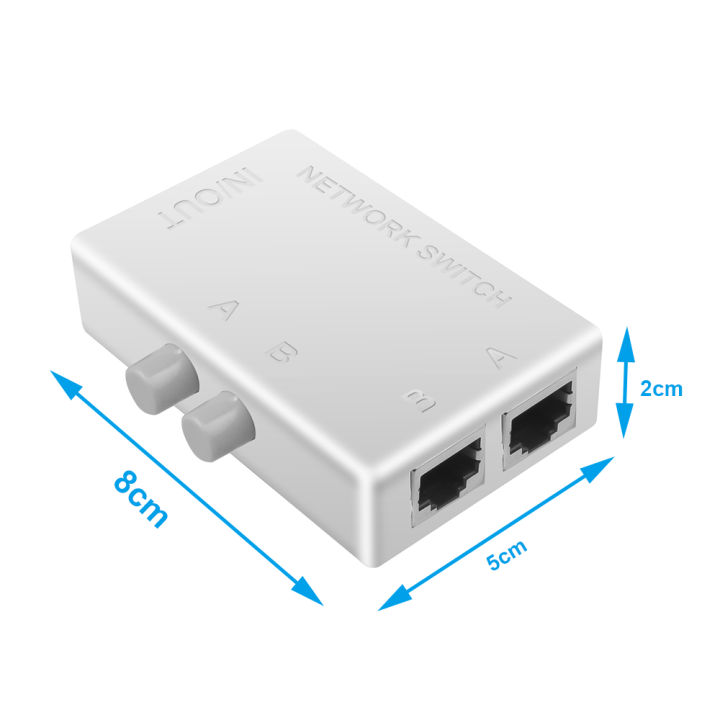 NEW%20%E3%80%907efc9af3%E3%80%91KEBIDU%20Mini%20Port%20RJ45%20RJ-45%20Network%20Switch%20Ethernet%20Network%20Box%20Switcher%20Dual%202%20Way%20Port%20Sharing%20Adapter%20HUB%20-%20Image%204