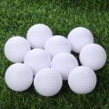 Fashion Indoor&outdoor White Durable Soft Texture Ball Sports Tool Air Ball Golf Ball. 