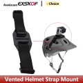 Aweisuan Bike Helmet Strap Mount For GoPro Hero 13 12 11 10 9 8 7 6 5 4 SJCAM New AKASO Insta360 X2 X3 X4 DJI Osmo Action Camera Accessories. 