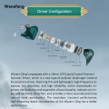 Wenefang Kinera Celest Wyvern Qing In-Ear Earphone Monitor IEMs Wired HiFi Luxury Headphone With Microphone Cable Gaming Earbuds Audio Headset. 