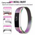 Carry meed High Quality Stainless Steel Milanese Watch Strap for Fitbit Alta HR Metal Loop WristBand Sport Watch Bracelet Accessories. 