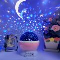 Cizzy Night Light Star Lamp Starry Sky Projector| Galaxy Projector Starry Sky Rotating LED Night Light| 360° Rotation LED Star Light Lamp Table Night Lamp with 8 Color Lights Projection. 