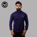 Wraon Navy Blue Sporty Stretchable Outer Jacket For Men- Fashion | Jackets For Men | Men's Wear | Sporty Jackets |. 