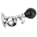 Durable Classic Bike Horn Iron + Plastic Squeeze Operation Cycling Hooter Super Loud Bicycle Bell Cycling Use. 