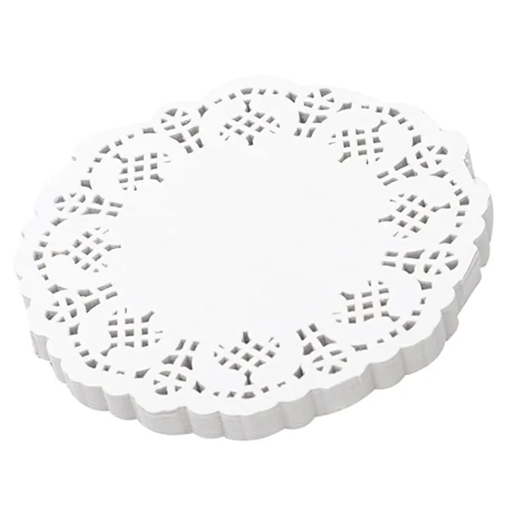 2%20Pcs%20Acrylic%20Donut%20Stands%205.9%20Inch%20&%20100pcs%20Lace%20Doilies%20Paper%204.5%20Inch%20Decorative%20Round%20Placemats,%20Liners%20-%20Image%206