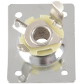 FORIDE 2X Chrome Plate Space E-Output Socket for Electric Guitar. 