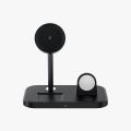 Benks 3-in-1 Wireless Charger Stand Ultra-Fast Charging up to 15W for phone Max 7.5W for iPhone 5W for earphones and 3W for  Watch. 