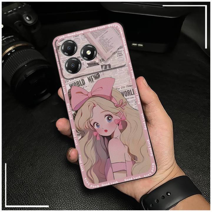 Phone%20Pouch%20Graffiti%20Phone%20Case%20For%20ZTE%20Blade%20A36%204G/Z2472%20Fashion%20Design%20TPU%20Durable%20Anti-knock%20Anti-dust%20Protective%20-%20Image%204
