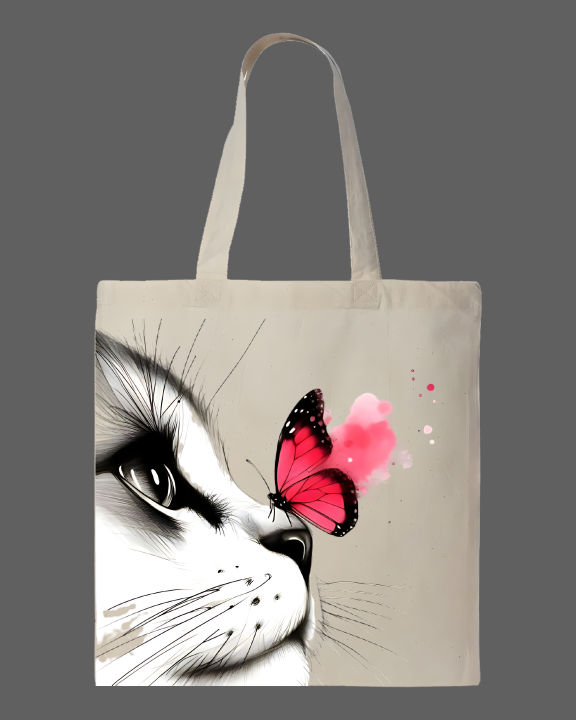 Cat%20&%20Butterfly%20Printed%20Cotton%20Tote%20Bag%20%E2%80%93%20Black%20&%20White%20-%20Image%203
