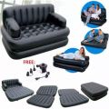 5 In 1 Air Sofa Bed With Inflatable Pump. 