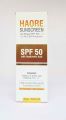 Haore Sunscreen Gel Based 50+++ With Hyaluronic Acid, 60gm. 