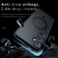 HOT Magsafe Case For Galaxy A55 Ultra Minimalist Anti Slip Drop FingerPrint Wireless Charging Magnetic Samsung A35 Prevention Cover. 