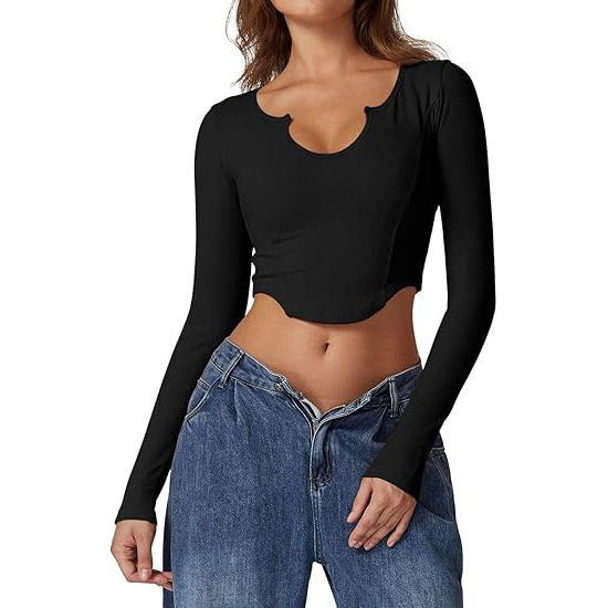Cross-border%20European%20and%20American%20T-shirts,%20female%20hotties,%20long-sleeved%20short%20skinny%20tops,%20sexy%20waistless%20milk%20silk%20base%20shirts,%20high-end%20sense%20-%20Image%207