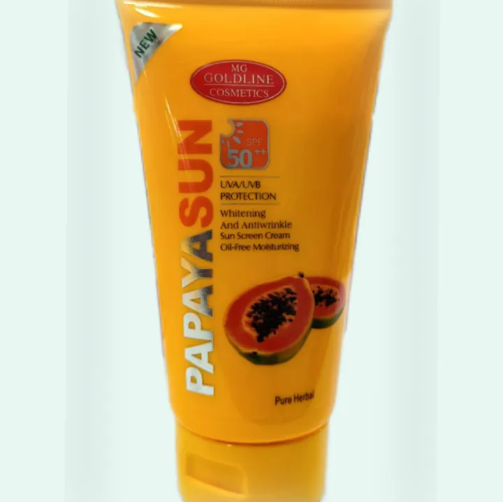 MG%20Goldline%20Cosmetics%20Papaya%20Sunblock%20SPF%2050++(150ml)%20-%20Original%20Genuine%20Product%20of%20Korea%20-%20Image%203