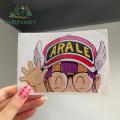 EARLFAMILY 13cm for Arale Fine Decal Vinyl Car Sticker Body Car Bumper Truck Camper Waterproof Sunscreen Decals Custom Printing. 