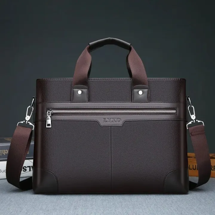 Durable%20Large%20Capacity%20PU%20Briefcase%20Oxford%20Cloth%20Zipper%20Closure%20Business%20Documents%20Bag%20Waterproof%20Multifunctional%20Laptop%20Bag%20Office%20Supplie%20-%20Image%208