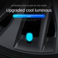 10Pcs Glow Valve Cap Fluorescent Blue Glow Automobile Motorcycle Bicycle Wheel Tire Hub Luminous Cap Decoration. 
