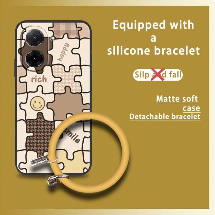 Funny Protective Phone Case For Redmi A5 4G/Xiaomi Poco C71 4G Youth Bracelet Dirt-resistant Personality Ring Cute