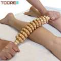 Wood Therapy Massage Tool Handheld Trigger Point Stick Lymphatic Drainage Anti Cellulite Muscle Release Roller. 