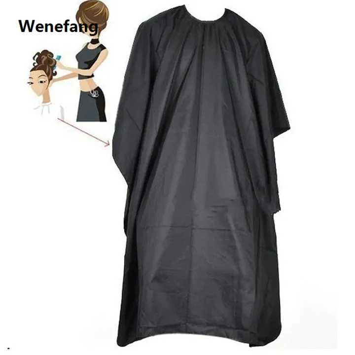 Wenefang%20Professional%20Haircut%20Cutting%20Salon%20Barber%20Hairdressing%20Gown%20Cape%20Apron%20Universal%20Black%20Waterproof%20Salon%20Hair%20Cut%20Hairdresser%20-%20Image%202