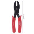Portable Anti-slip Wire Buckle Pliers Rubber Handle High hardness Wire Clip Pliers Comfortable Ergonomics Power Buckle Pliers for Workshop. 