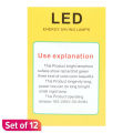 Maruti LED Bulb 1w Set Of 12. 