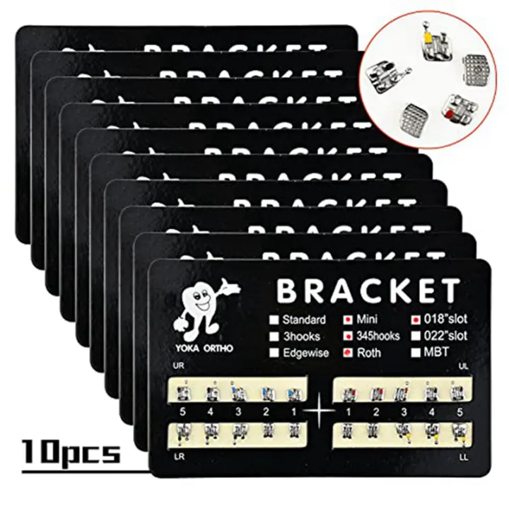 10Pack%20Model%20Metal%20Brackets%20Braces%20018%20Slot%20345%20Hooks%20Tooth%20Gem%20Kit%20Tooth%20Braces%20-%20Image%203