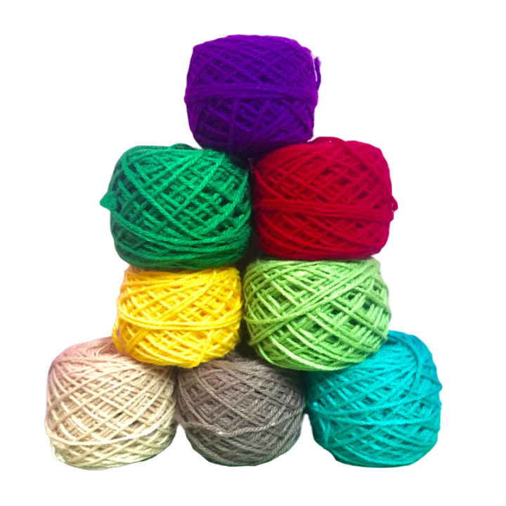 Wool Yarn For Knitting & Crochet. Hand Knitting Yarn Threads. 8 Ply ...