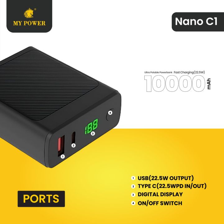 MYPower%2010000mah%20Small%20Size%20Portable%20Fast%20Charging%20PD%20Q.C%203.0%2022.5w%7C%20Digital%20display%7CPocket%20Power%20Bank%20%7CType%20C%20Output%20Input%7C%20USB%20Output%20%7C%20Dual%20Output%20%7C%20%20fastcharging%20Support%7C%20Nanoc1%20-%20Image%206