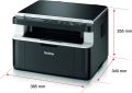 Brother DCP-1612W Mono Laser Multi-Function All-In -One Small Office / Home Printer. 