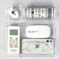 7PCS/Set Desk Organizers Set Plastic Bathroom Makeup Clear Transparent Storage Box Drawer Organizer. 