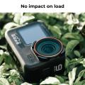 K F Concept Action Camera CPL Lens Filter HD Image Anti-reflection Green Film Waterproof Anti-scratch for GoPro Hero 9/10/11/12. 