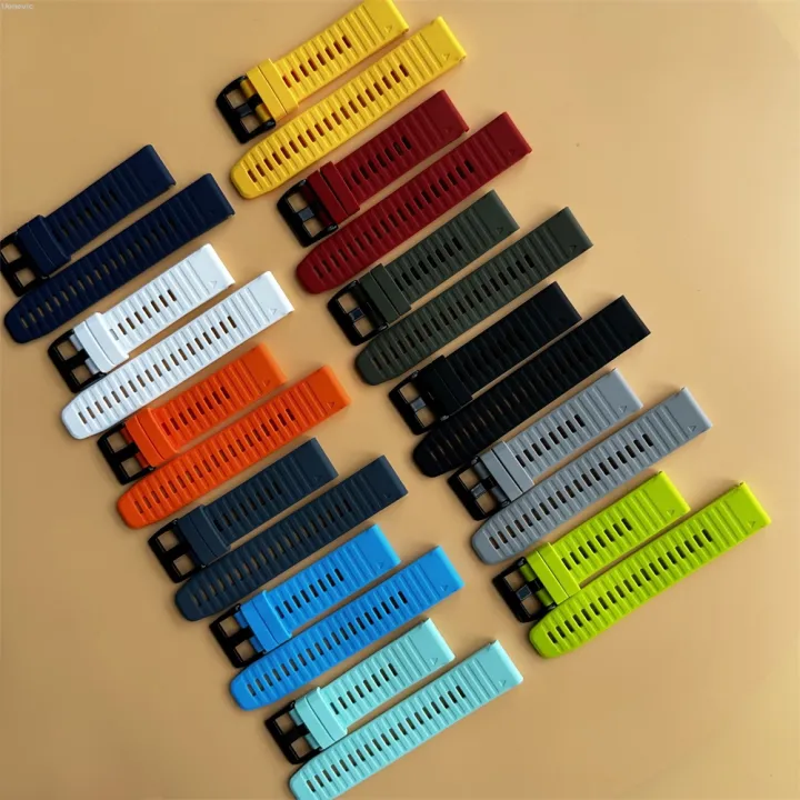 Uonevic%20Chain%20wristband%20ckFit%20hand%203%20Qui%20Fenixro%203%20watch%20n%20Endu%20silicone%20strap%20suitable%20Original%20for%2026mm%20thickness,%202%20sports%2022%20for%20Garmi%208%20E%207X%207%206X/Quatix%207X%206.%20-%20Image%202