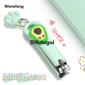 Difutagui Mini cute nail clippers Nail clippers Children's household Luxury pliers single pack cartoon creative folding nail scissors. 